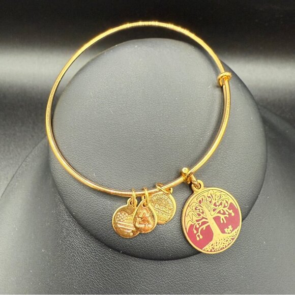 Alex and Ani Tree of Life 2015 Charm Bangle Bracelet - Picture 6 of 9